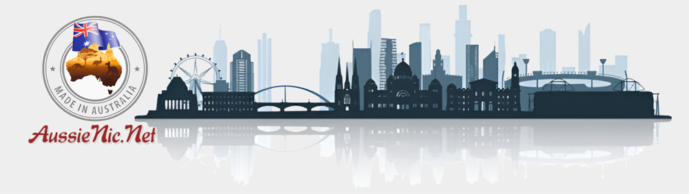 Made in Australia - Home.. Tullamarine melb. Logo